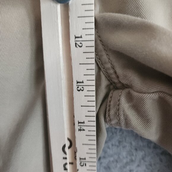 Levi's Mens Shorts Size 36 Cargo Distressed Worn 100% Cotton Beige Y2K - Picture 6 of 12